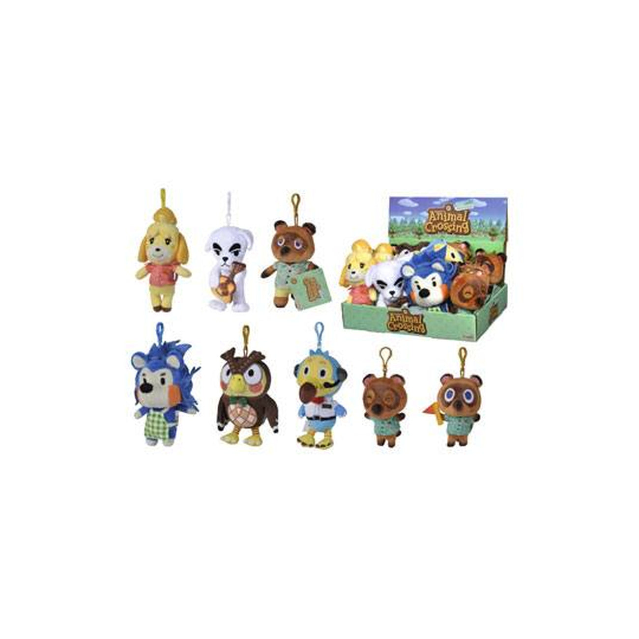 Imagen del producto Animal Crossing Llavero de Peluche Residents 15 cm Surtido (12)