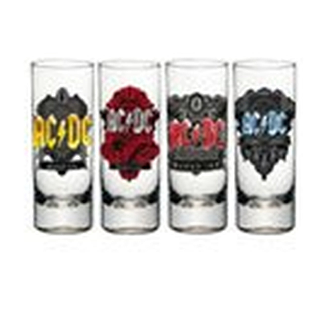 Product image AC/DC Shot Glasses 4-Pack Black Ice