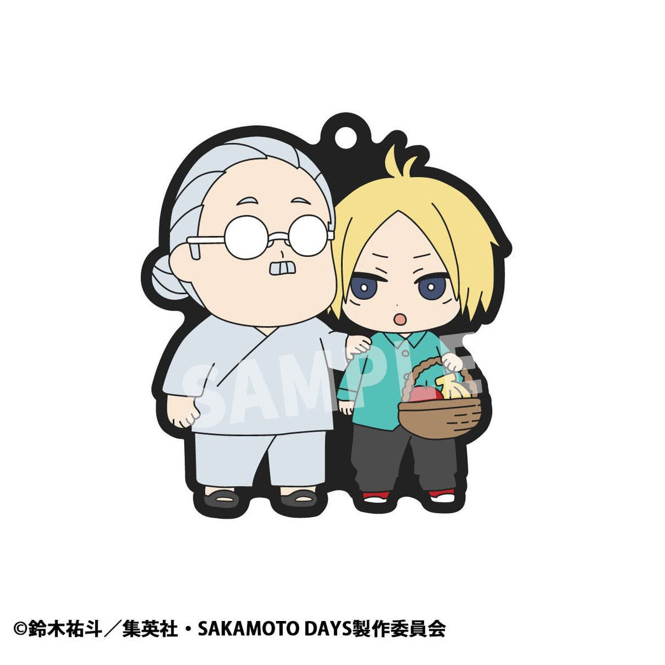 Imagen del producto Sakamoto Days Rubber Mascot Buddycolle colgantes de goma Vol. 2 7 cm surtido (6)