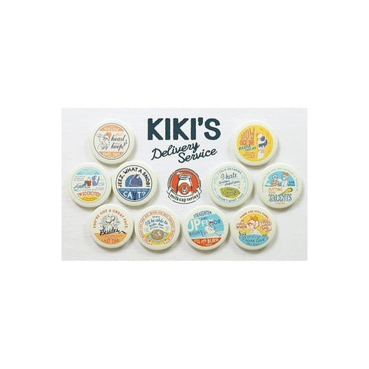 Imagen del producto Nicky, la aprendiz de bruja Set de chapas vintage 6 cm surtido Blind Box (10)