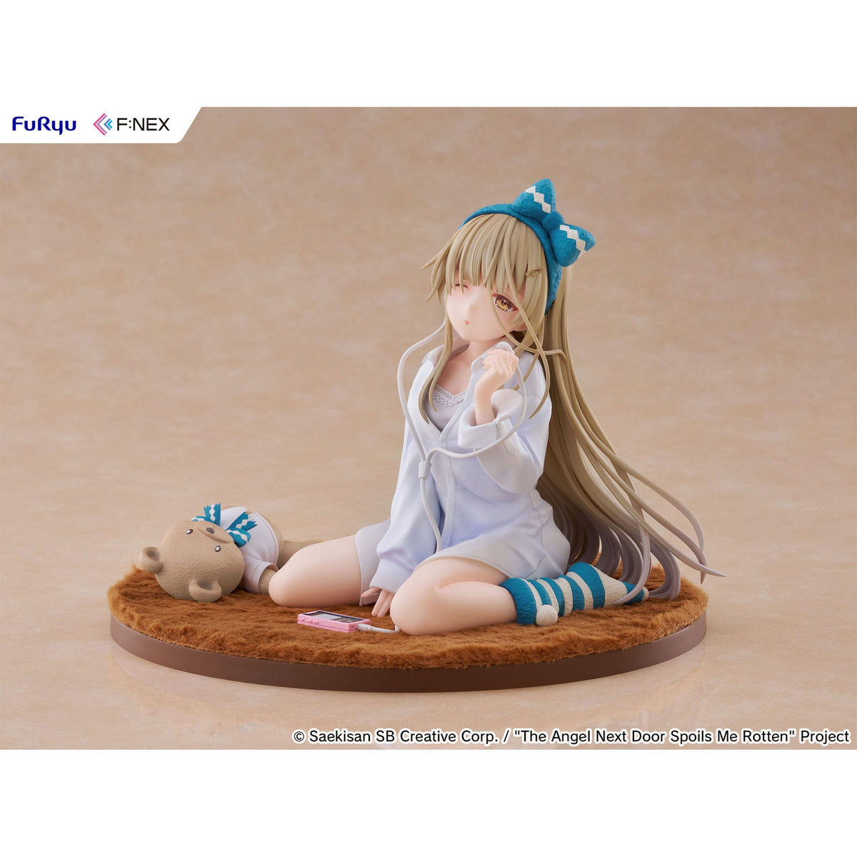 Imagen del producto The Angel Next Door Spoils Me Rotten F:Nex Figura PVC 1/7 Mahiru Shiina Relax Ver. 14 cm