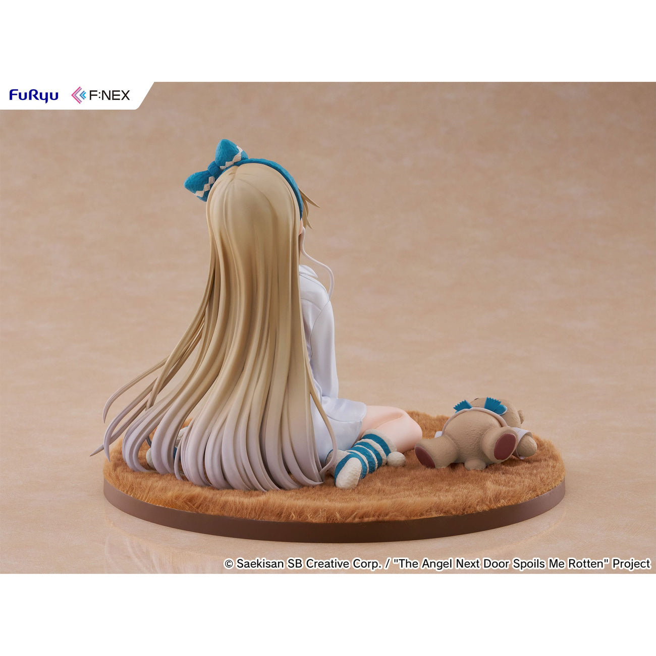 Imagen del producto The Angel Next Door Spoils Me Rotten F:Nex Figura PVC 1/7 Mahiru Shiina Relax Ver. 14 cm