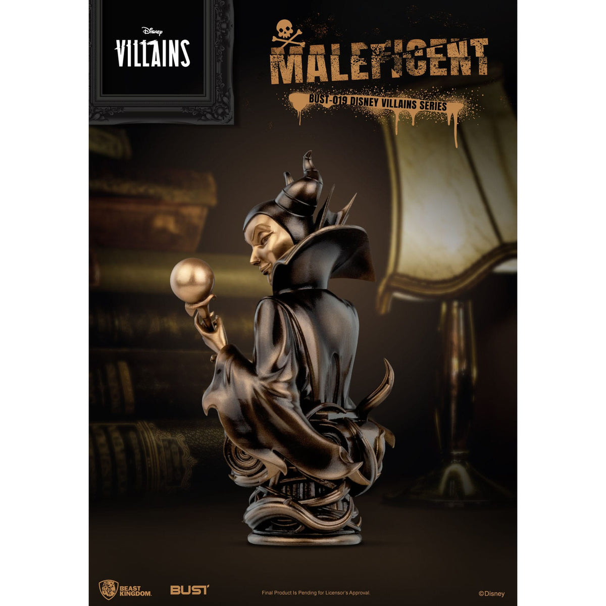 Imagen del producto Disney Villains Series busto PVC Maléfica 16 cm