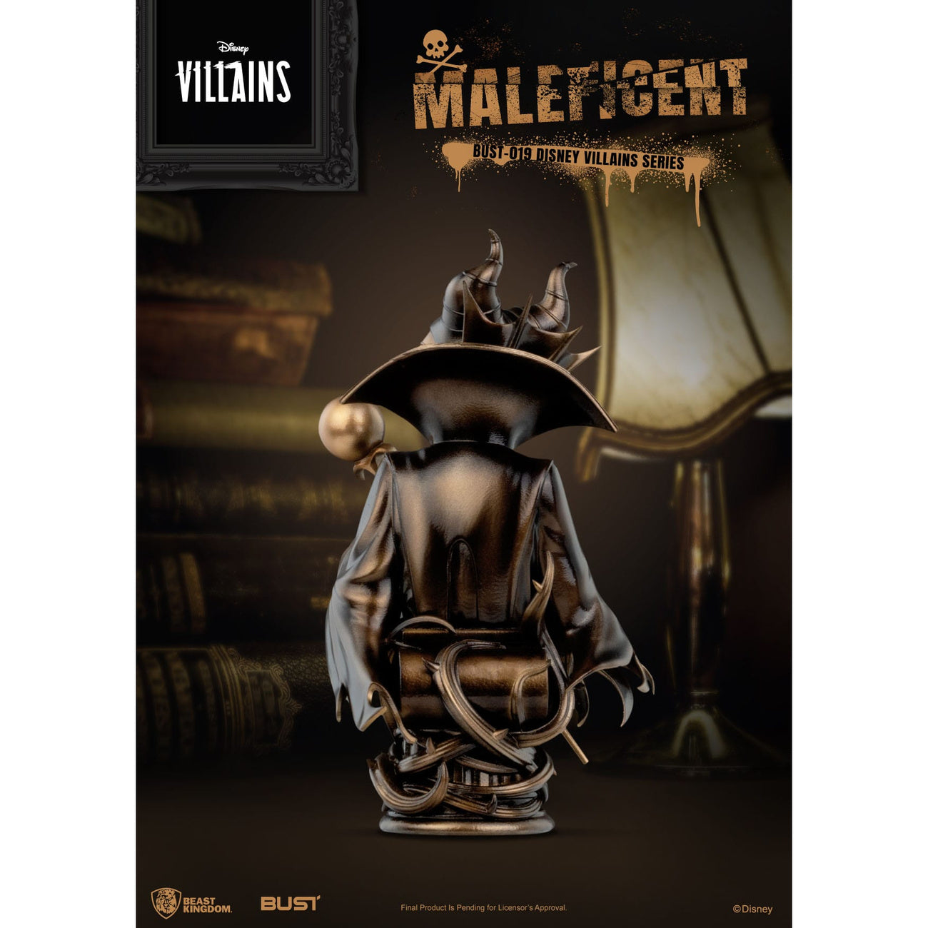 Imagen del producto Disney Villains Series busto PVC Maléfica 16 cm