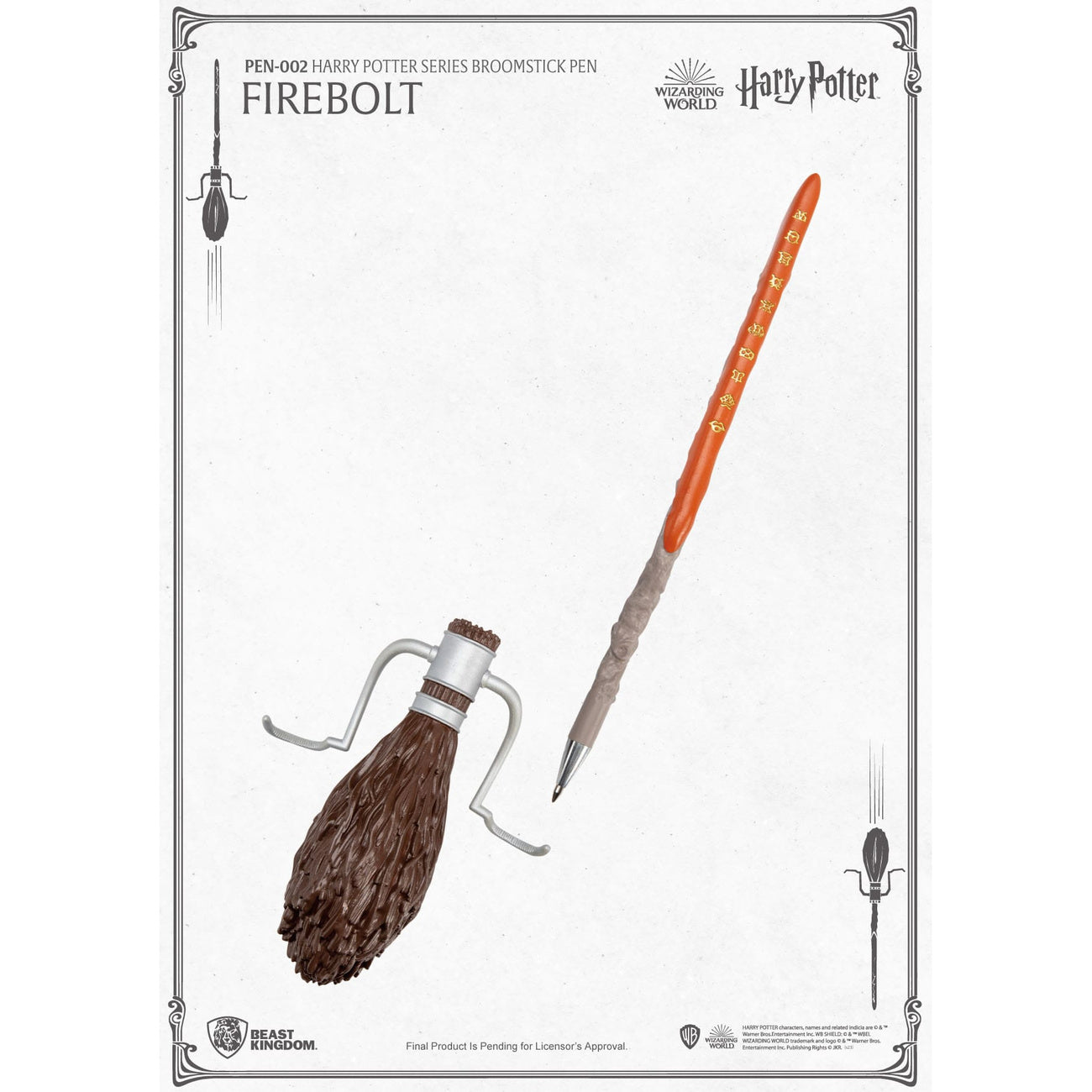 Imagen del producto Harry Potter Bolígrafo Palo de Escoba Firebolt 29 cm