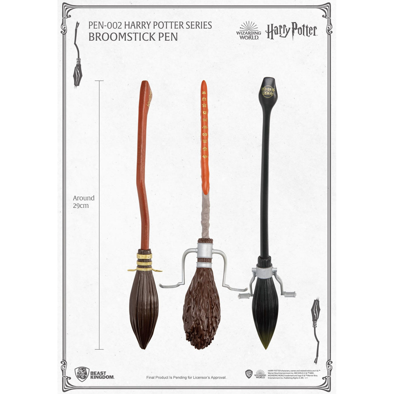 Imagen del producto Harry Potter Bolígrafo Palo de Escoba Firebolt 29 cm