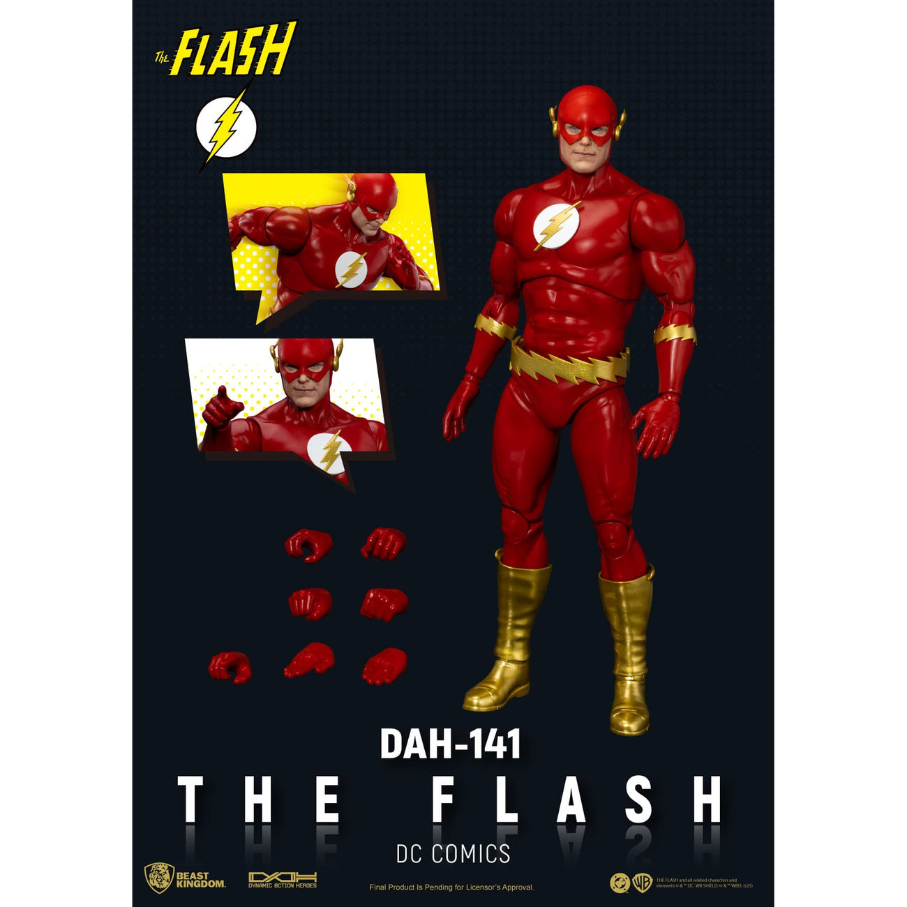 Imagen del producto Figura de acción DC Comics The Flash 20 cm