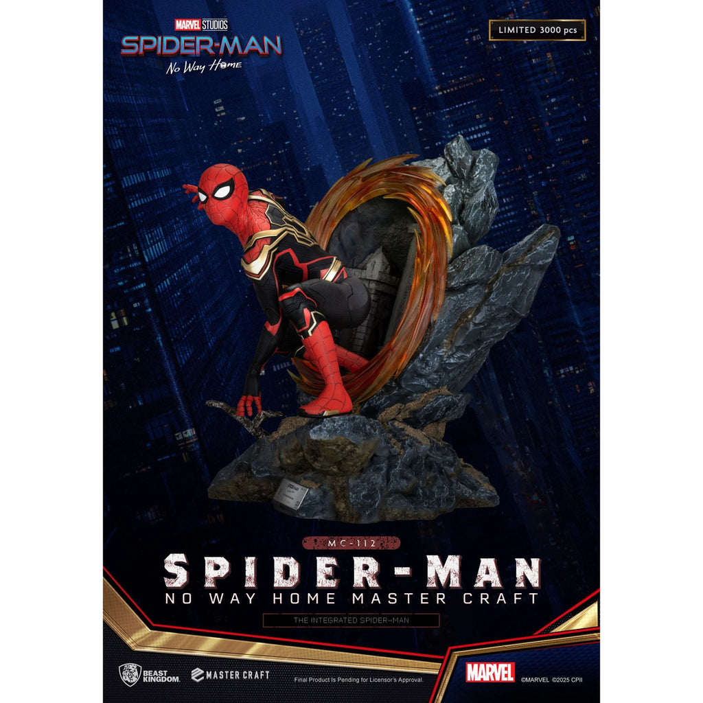 Imagen del producto Spider-Man: No Way Home Estatua Master Craft The Integrated Spider-Man 31 cm