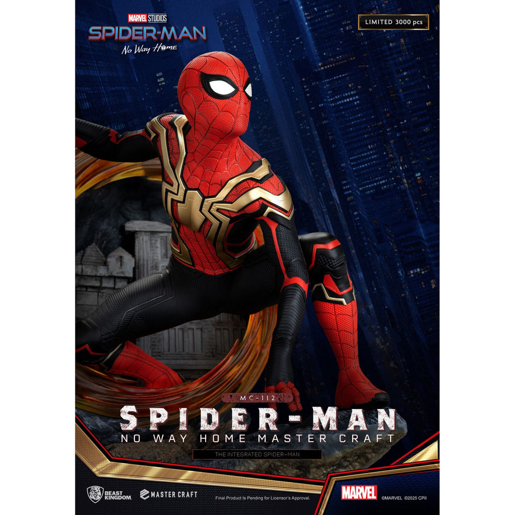 Imagen del producto Spider-Man: No Way Home Estatua Master Craft The Integrated Spider-Man 31 cm