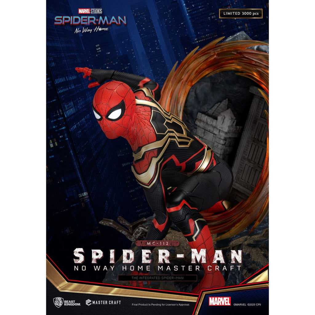 Imagen del producto Spider-Man: No Way Home Estatua Master Craft The Integrated Spider-Man 31 cm