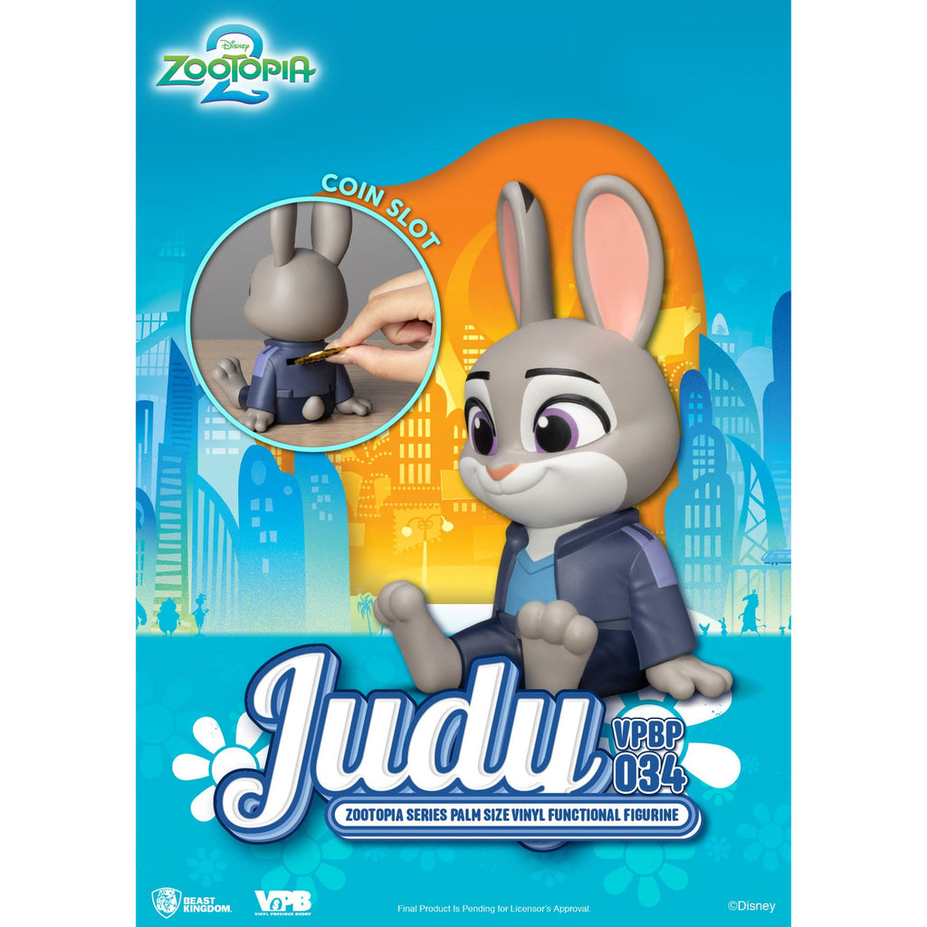 Imagen del producto Zootrópolis hucha Piggy de vinilo Judy 15 cm