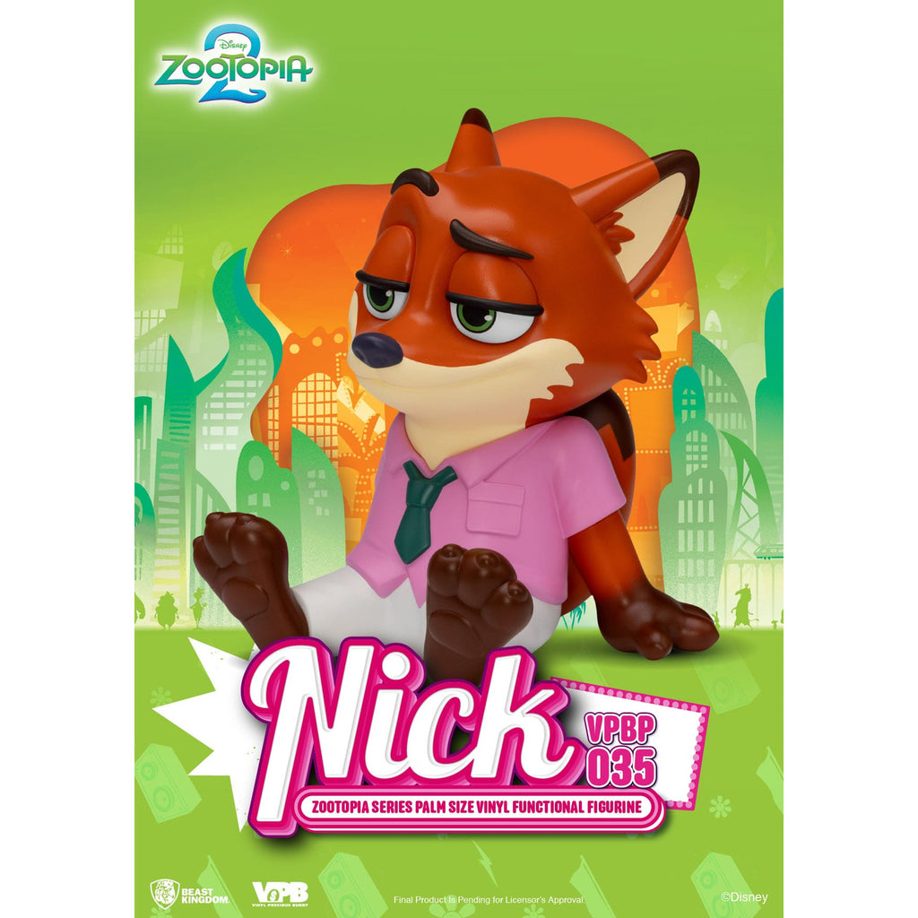 Imagen del producto Zootrópolis hucha de vinilo Nick 15 cm