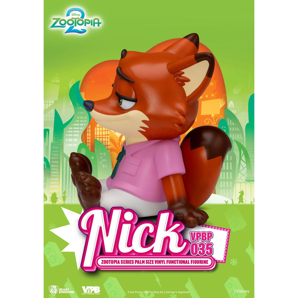 Imagen del producto Zootrópolis hucha de vinilo Nick 15 cm