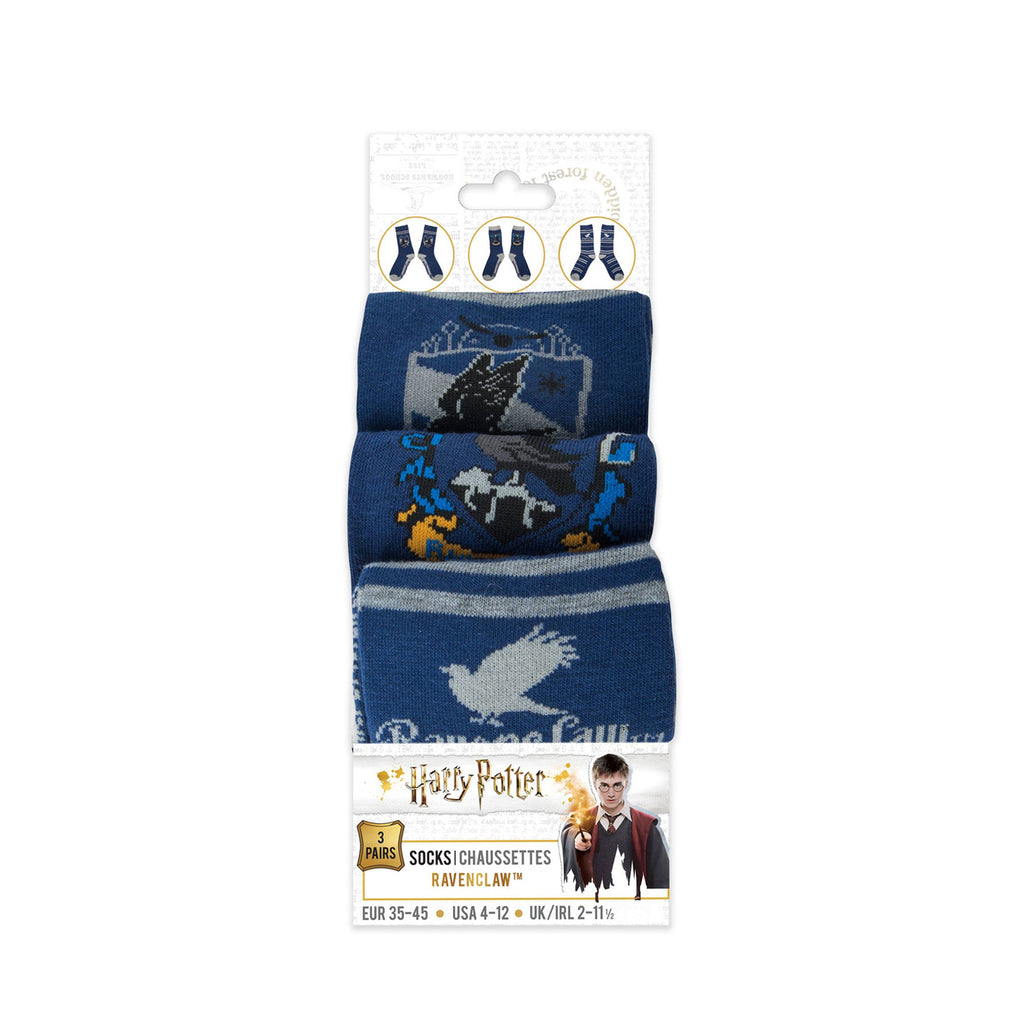 Imagen del producto Harry Potter Calcetines Pack de 3 Ravenclaw