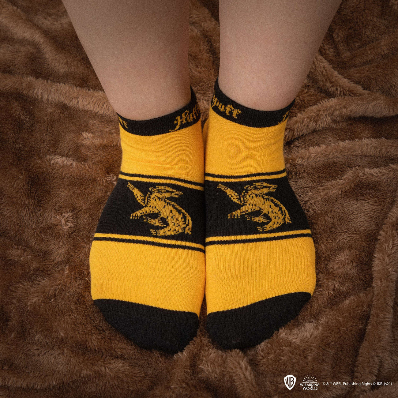 Imagen del producto Harry Potter Pack de 3 calcetines tobilleros Hufflepuff