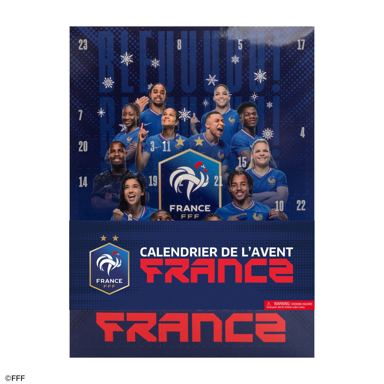 Imagen del producto Calendario de Adviento Federación Francesa de Fútbol 2025