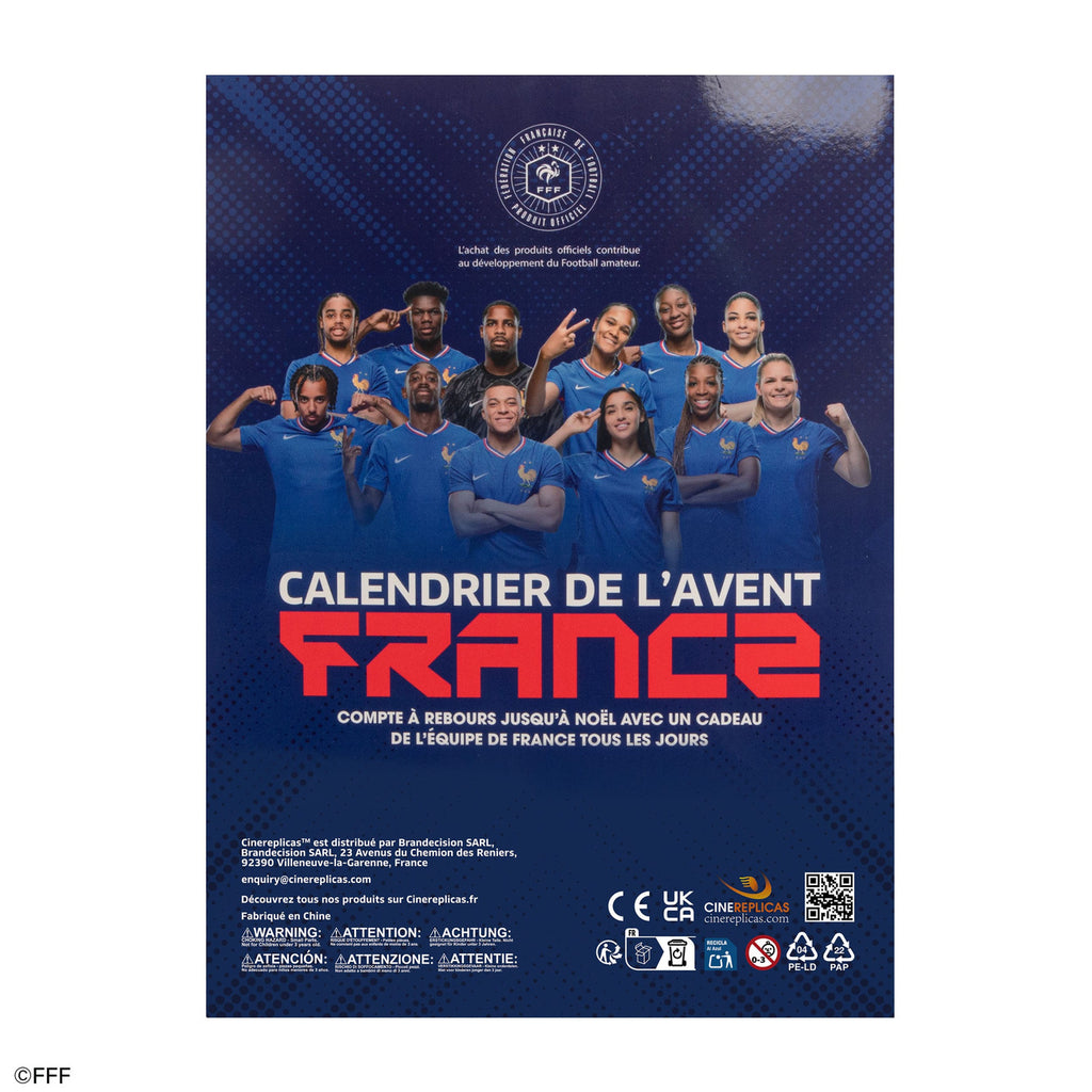 Imagen del producto Calendario de Adviento Federación Francesa de Fútbol 2025