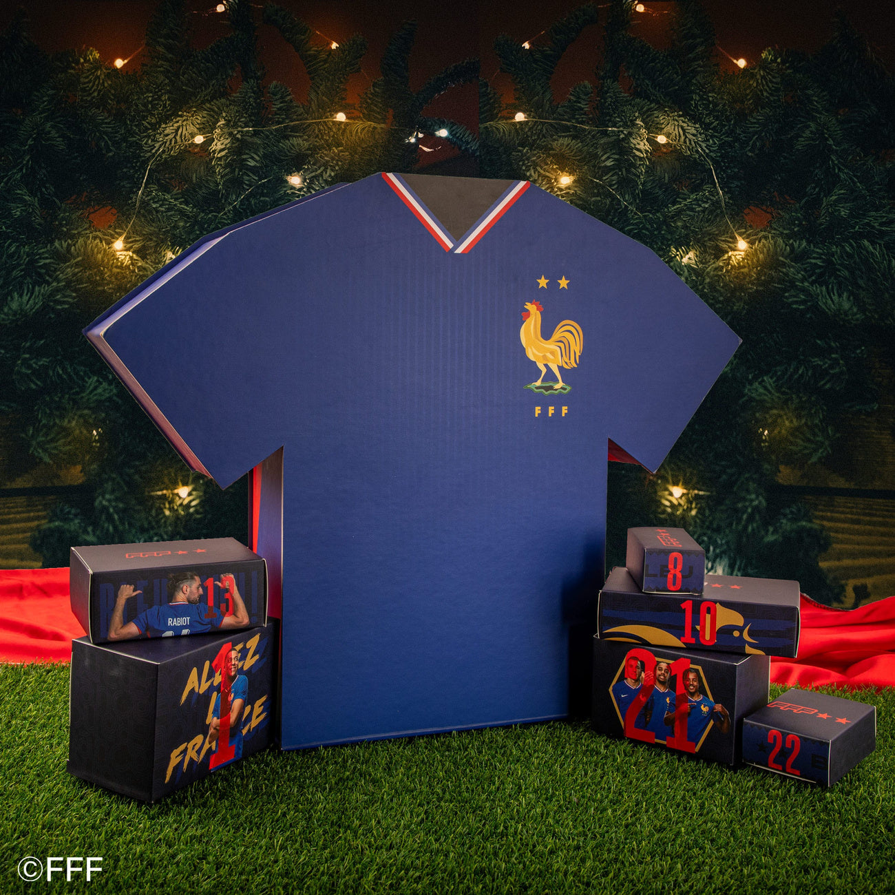 Imagen del producto Calendario de Adviento Federación Francesa de Fútbol Deluxe 2025