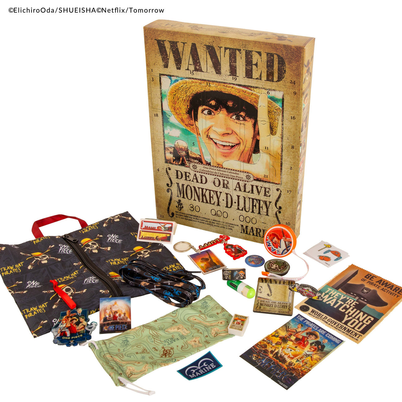 Imagen del producto Calendario de Adviento One Piece 2025