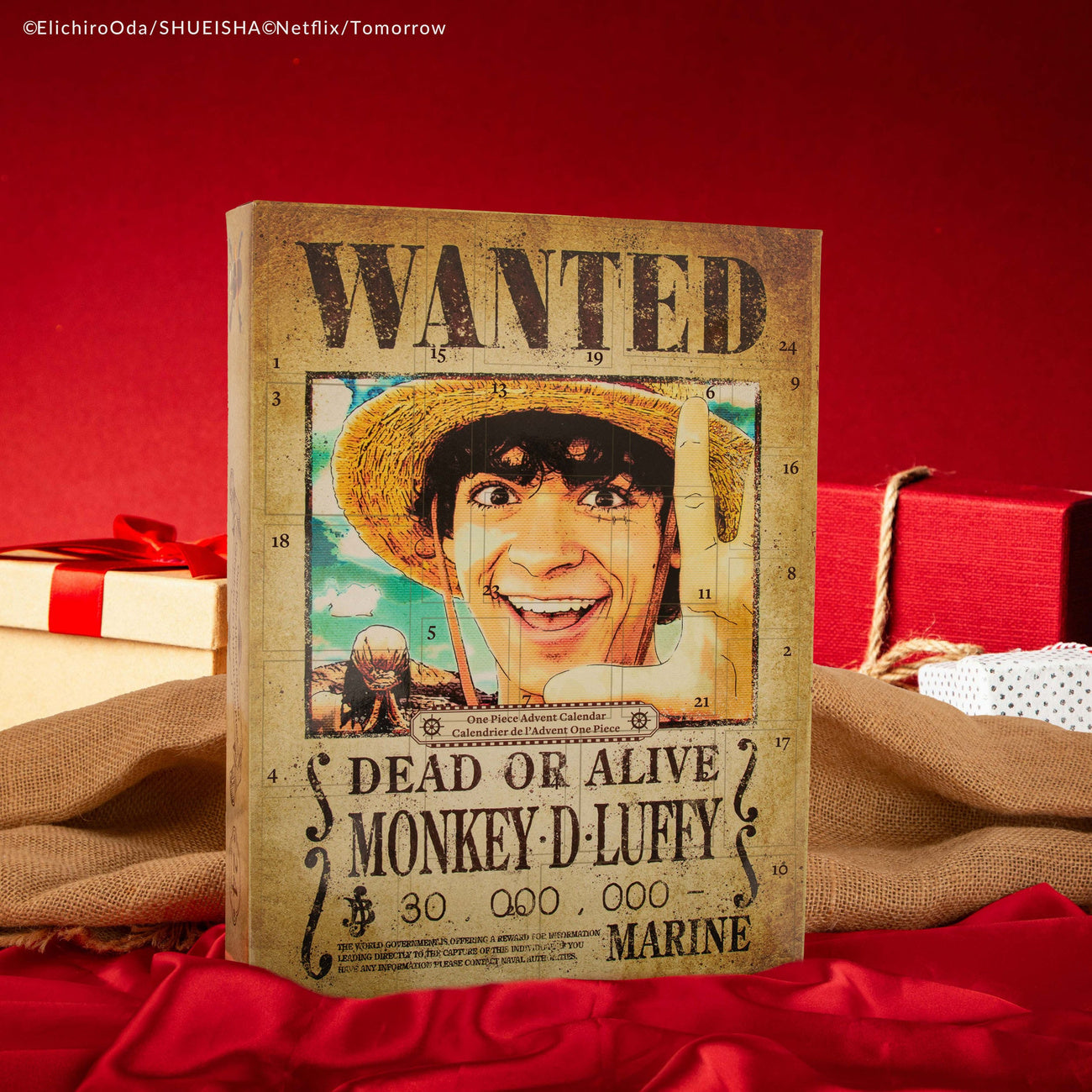 Imagen del producto Calendario de Adviento One Piece 2025