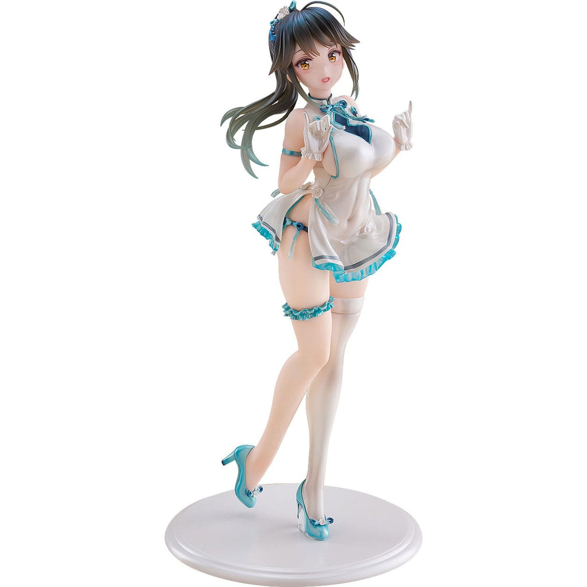 Imagen del producto Avian Romance Pink Label 5 Estatua PVC 1/6 Ponytail Girl: Qipao 29 cm