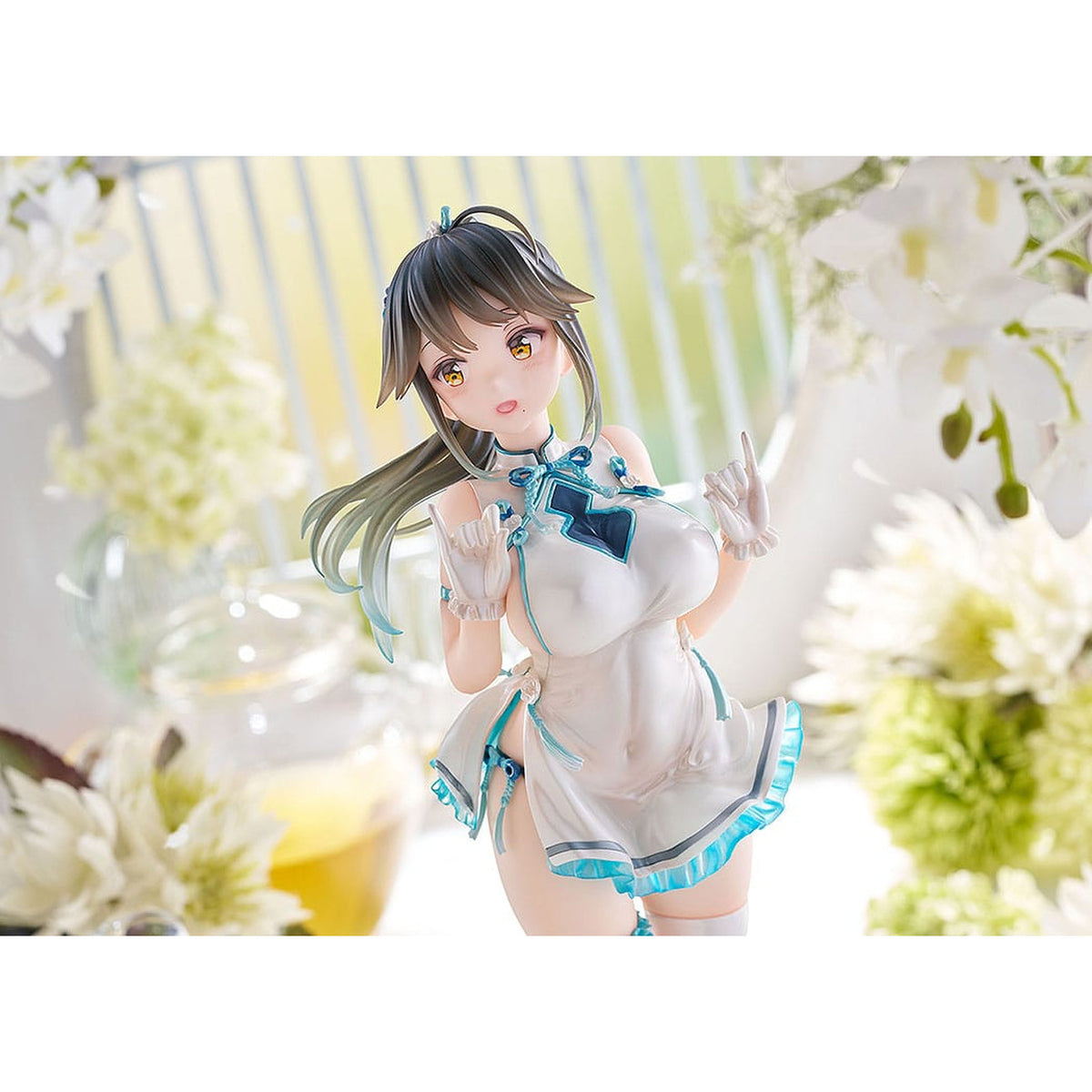 Imagen del producto Avian Romance Pink Label 5 Estatua PVC 1/6 Ponytail Girl: Qipao 29 cm