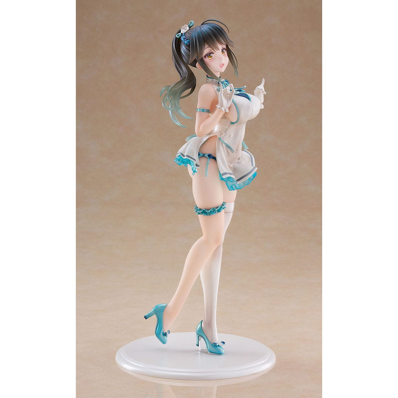 Imagen del producto Avian Romance Pink Label 5 Estatua PVC 1/6 Ponytail Girl: Qipao 29 cm