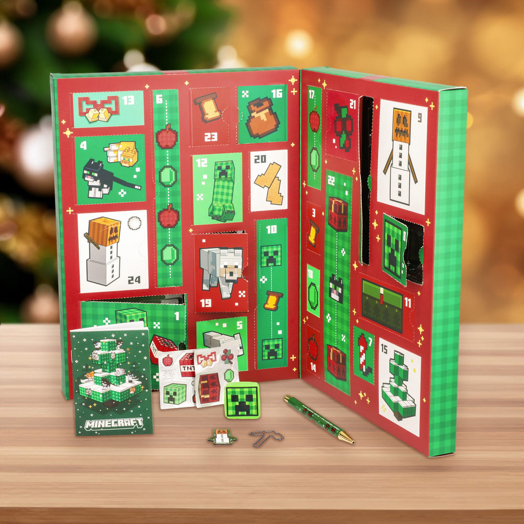 Product image Minecraft Advent Calendar Stationery 24 Day