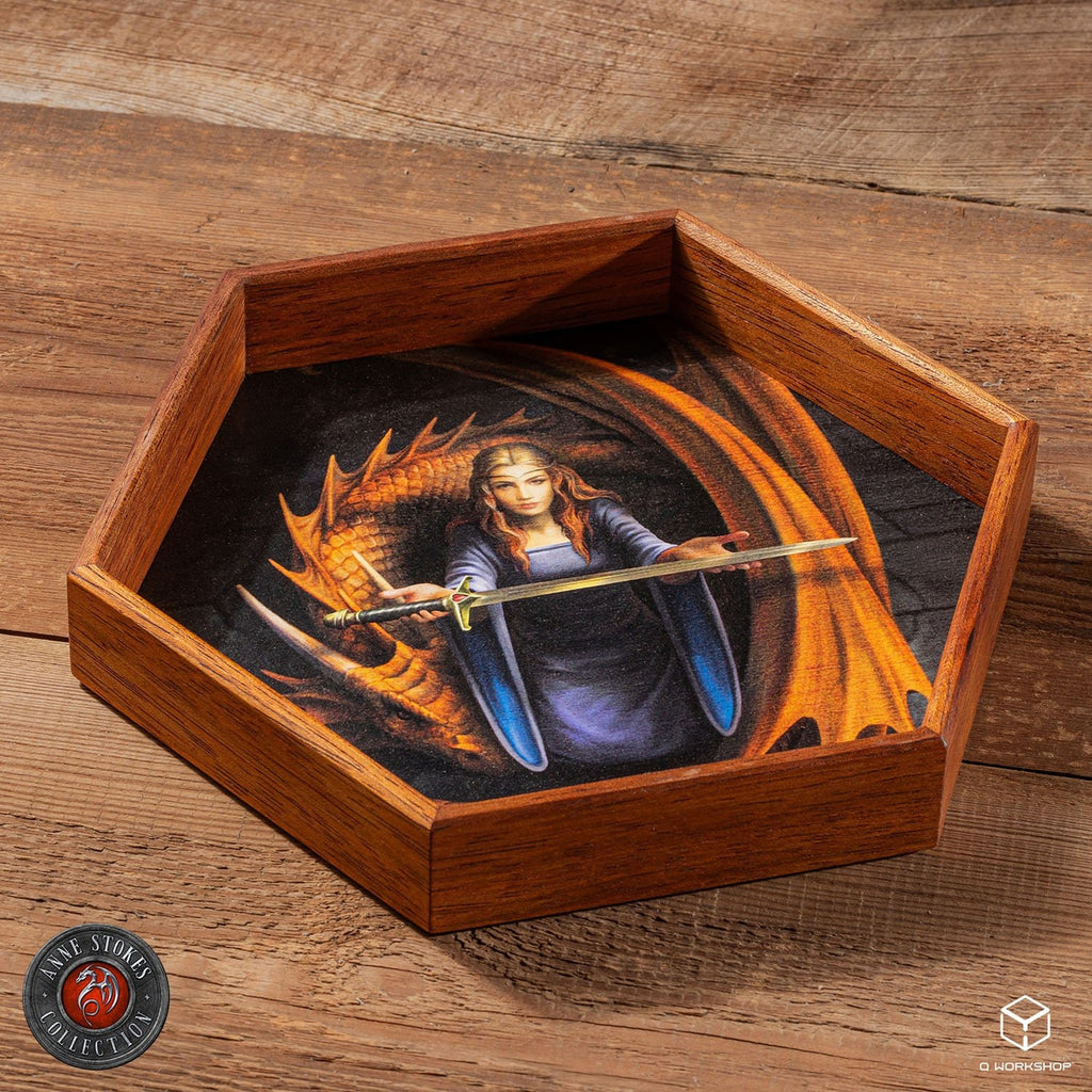 Imagen del producto Anne Stokes Bandeja para dados The Truth 20 cm