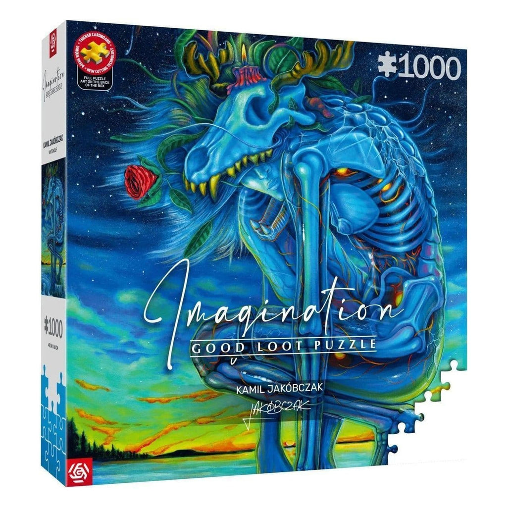 Imagen del producto Imagination Series Puzzle Kamil Jakóbczak Bialy Wilk (1000 piezas)