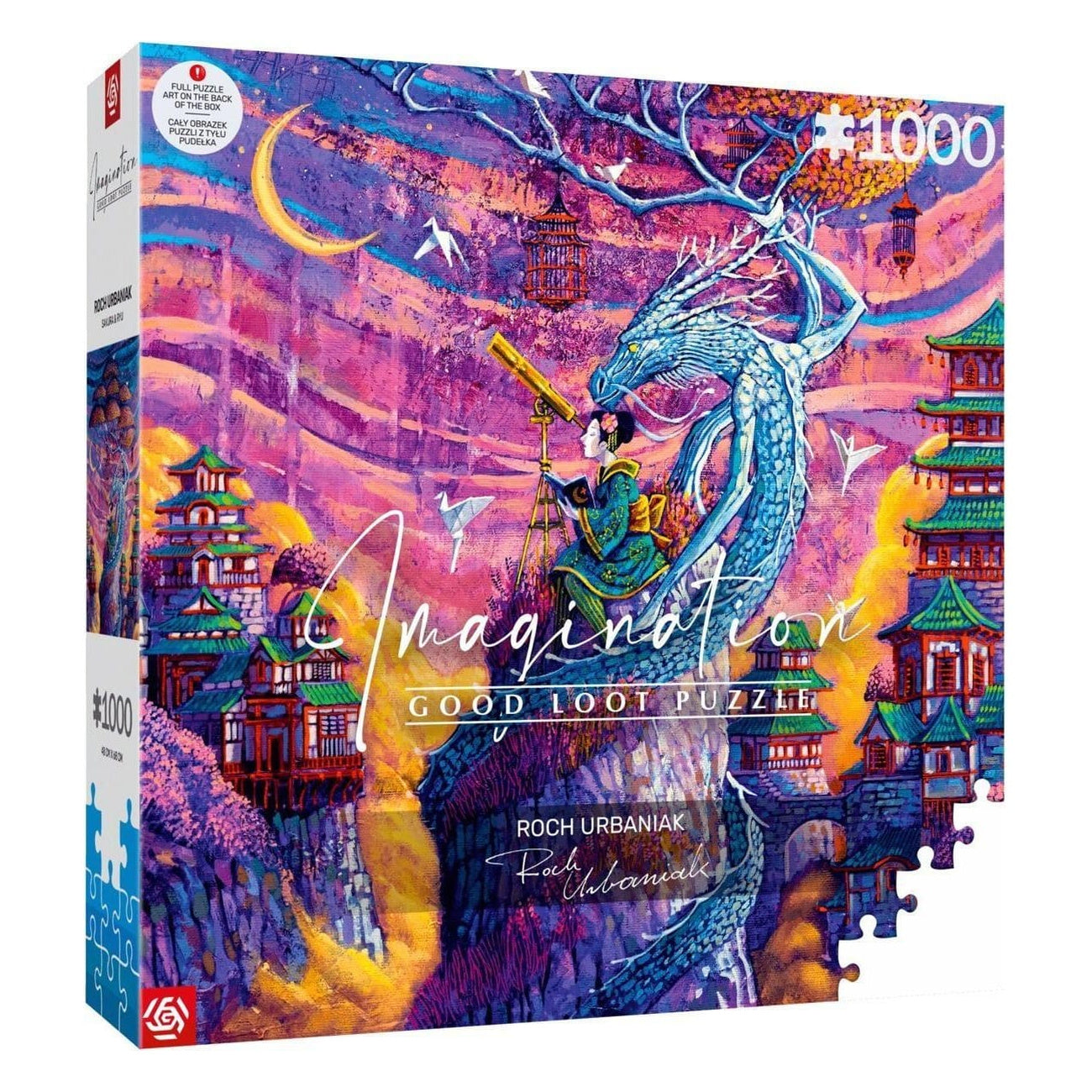 Imagen del producto Imagination Series Puzzle Roch Urbaniak Sakura i Ryu (1000 piezas)