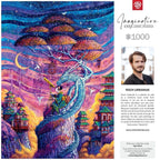 Imagen del producto Imagination Series Puzzle Roch Urbaniak Sakura i Ryu (1000 piezas)