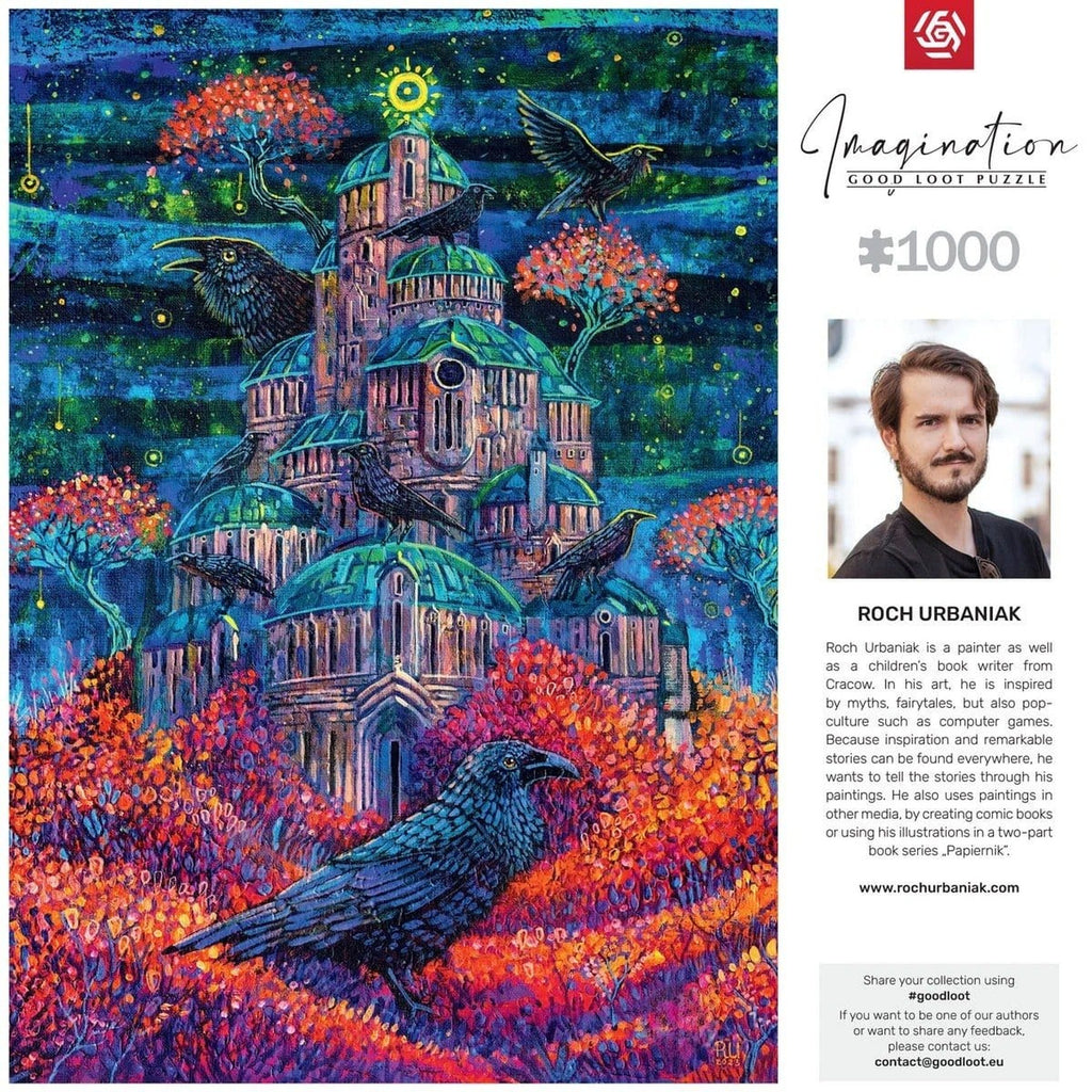 Imagen del producto Imagination Series Puzzle Roch Urbaniak Twierdza Pani Kruków (1000 piezas)