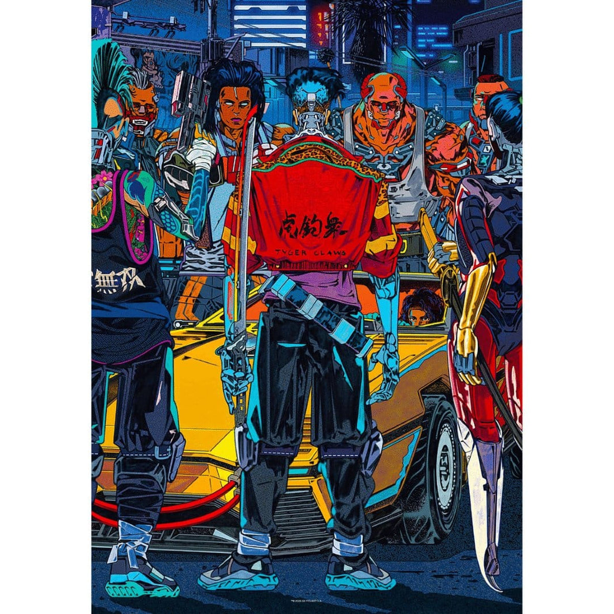 Imagen del producto Cyberpunk 2077 Puzzle Kickdown (1000 piezas)