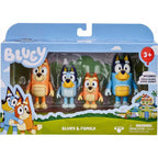 Imagen del producto Bluey: Set de 4 figuras familiares