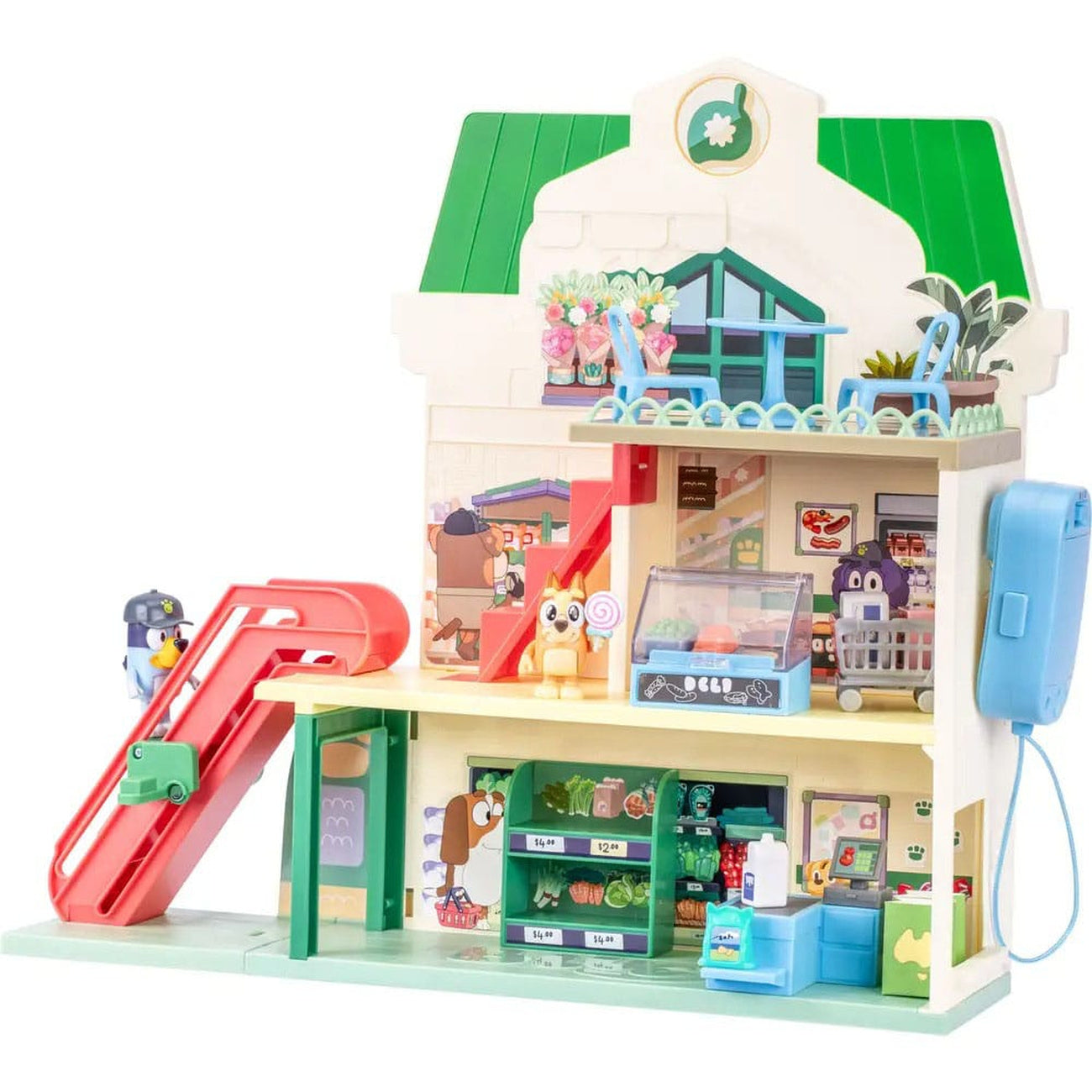 Imagen del producto Bluey Set de minifiguras Bluey Let's Play Chef Supermercado