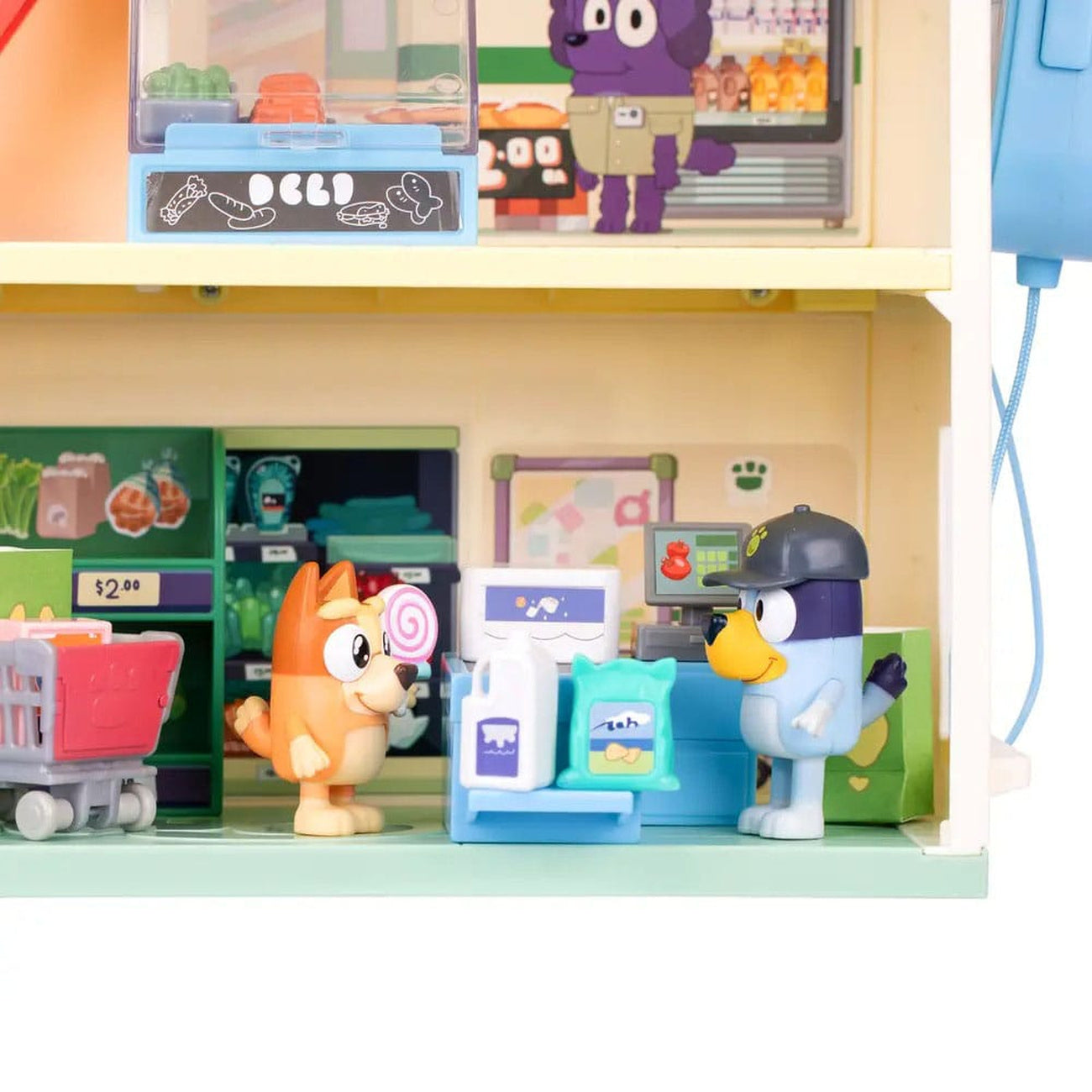 Imagen del producto Bluey Set de minifiguras Bluey Let's Play Chef Supermercado