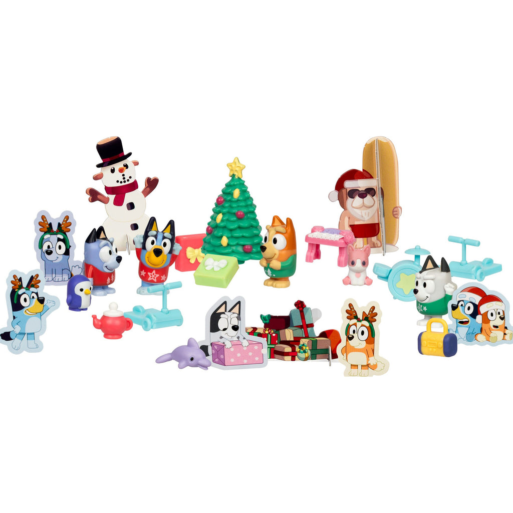 Imagen del producto Calendario de Adviento Bluey minifiguras