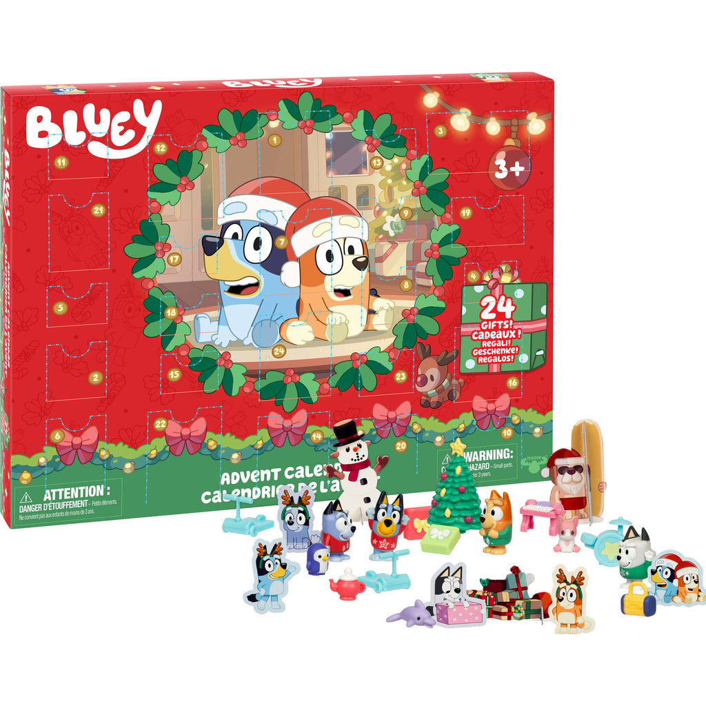 Imagen del producto Calendario de Adviento Bluey minifiguras