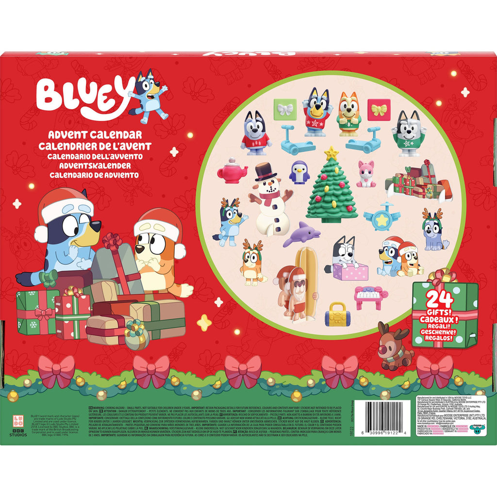 Imagen del producto Calendario de Adviento Bluey minifiguras