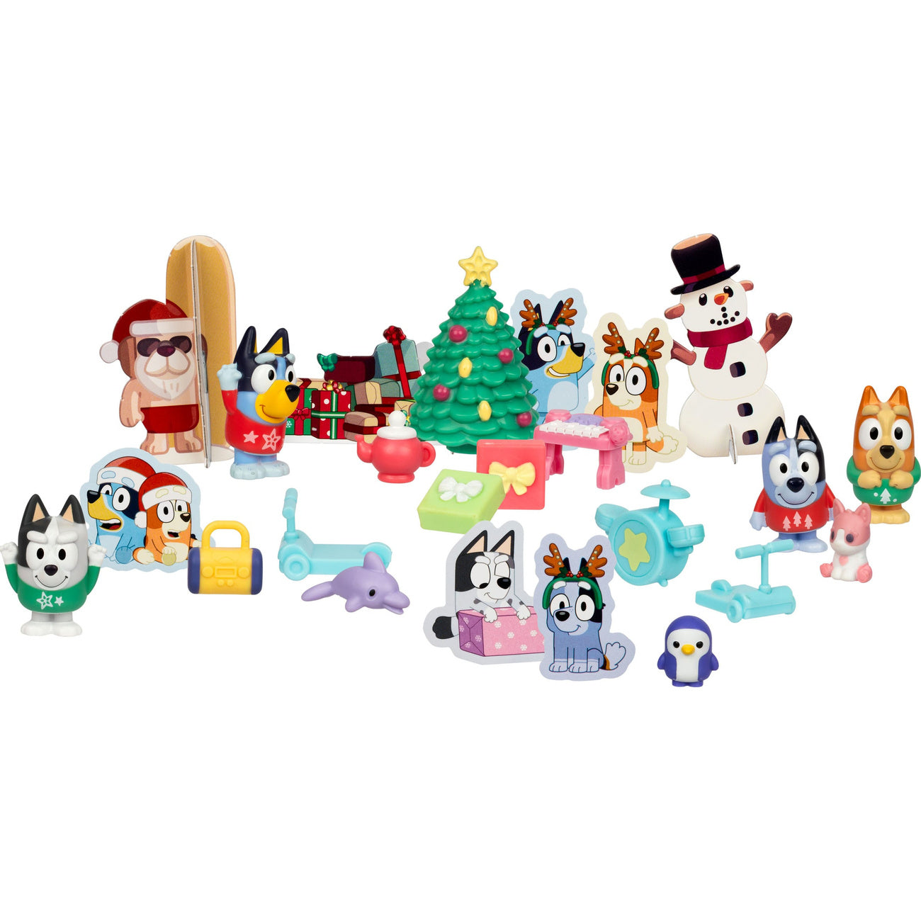 Imagen del producto Calendario de Adviento Bluey minifiguras