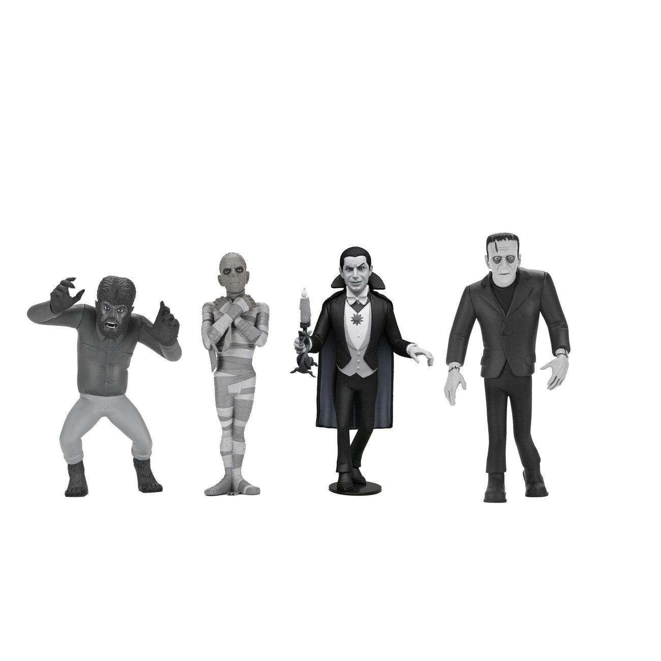 Imagen del producto Universal Monsters Toony Terrors figuras de acción 15 cm Series 10 Silver Screen Edition surtido (12)