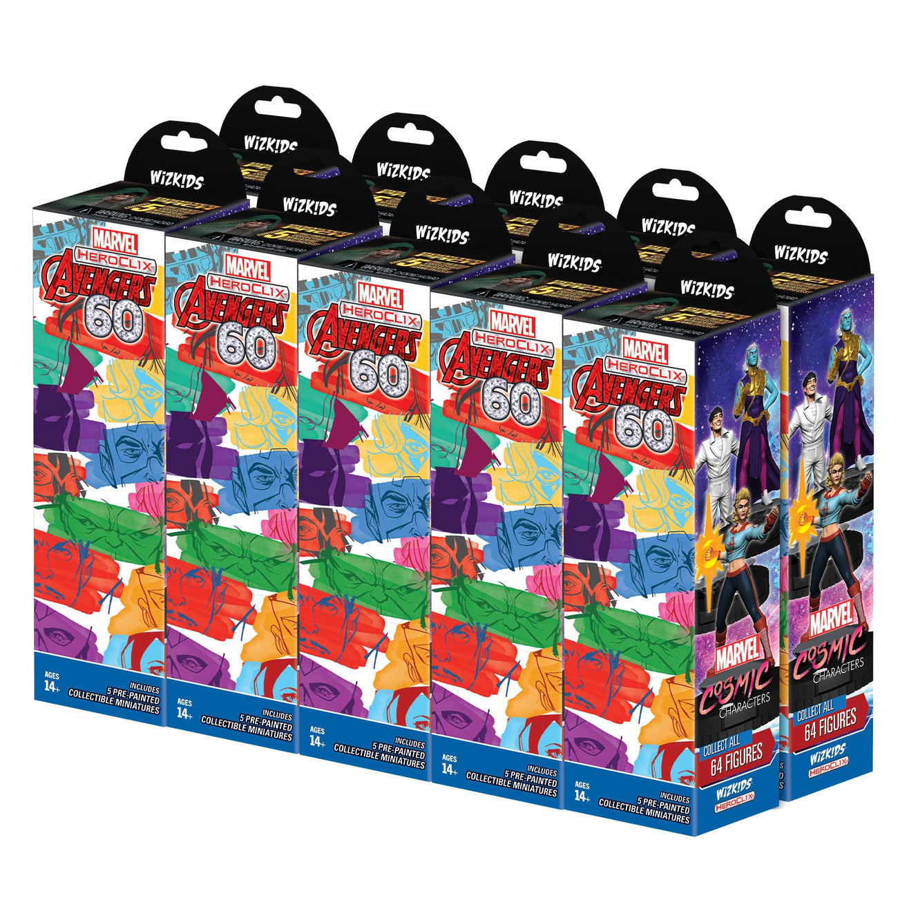 Imagen del producto Marvel HeroClix: Avengers 60th Anniversary Booster Brick (10)