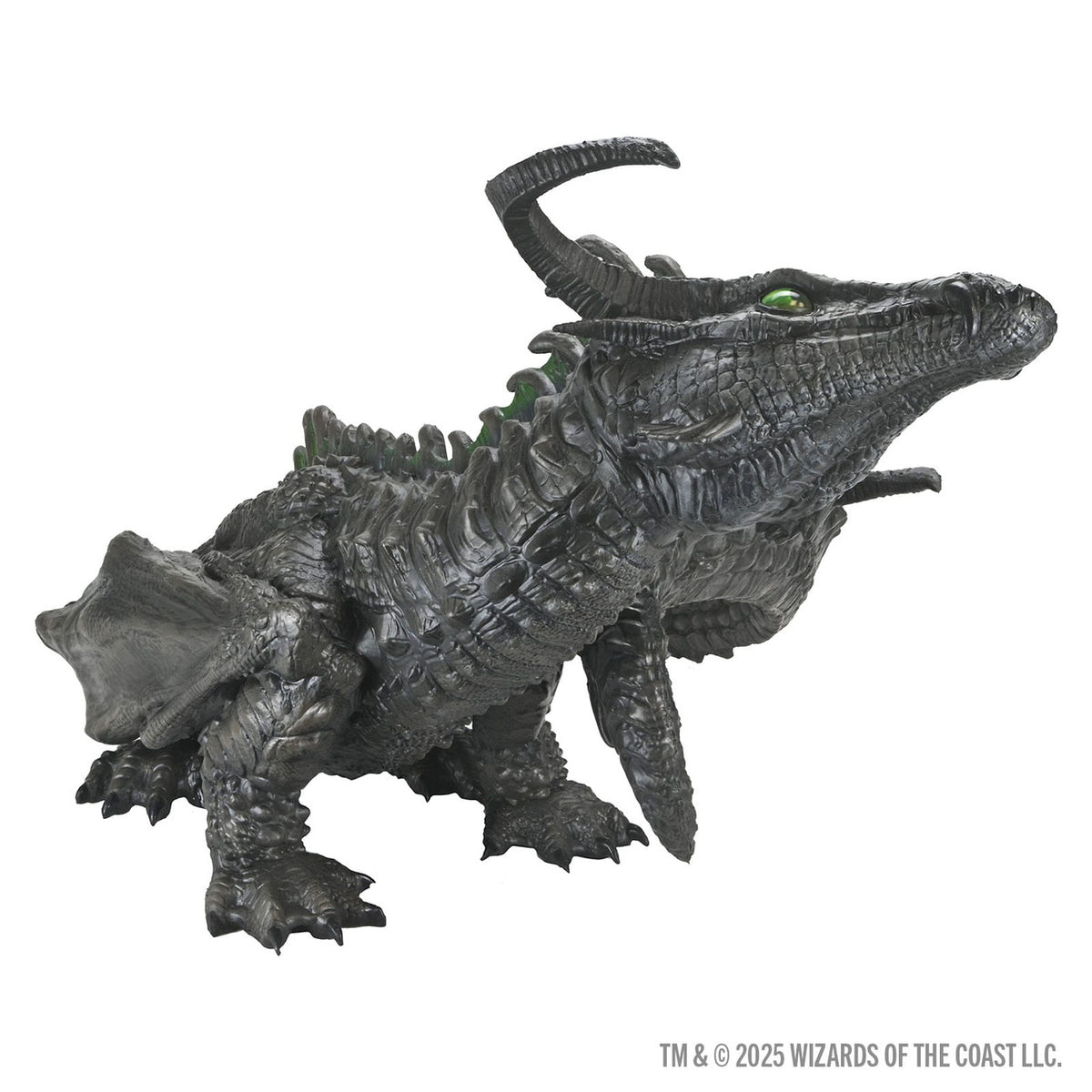 Imagen del producto D&amp;D Replicas of the Realms figura de espuma Black Dragon Wyrmling tamaño real 46 cm