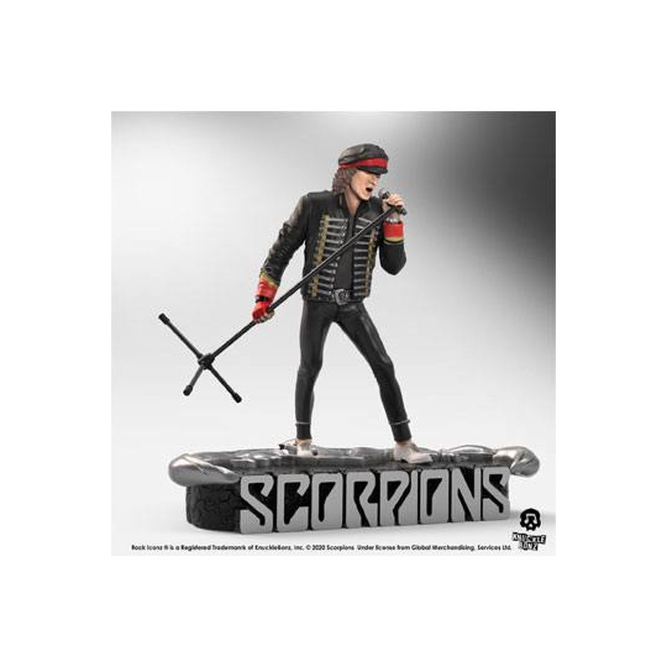 Imagen del producto Scorpions Rock Iconz Estatua Klaus Meine Edición Limitada 22 cm