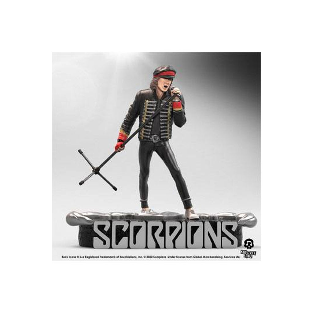 Imagen del producto Scorpions Rock Iconz Estatua Klaus Meine Edición Limitada 22 cm