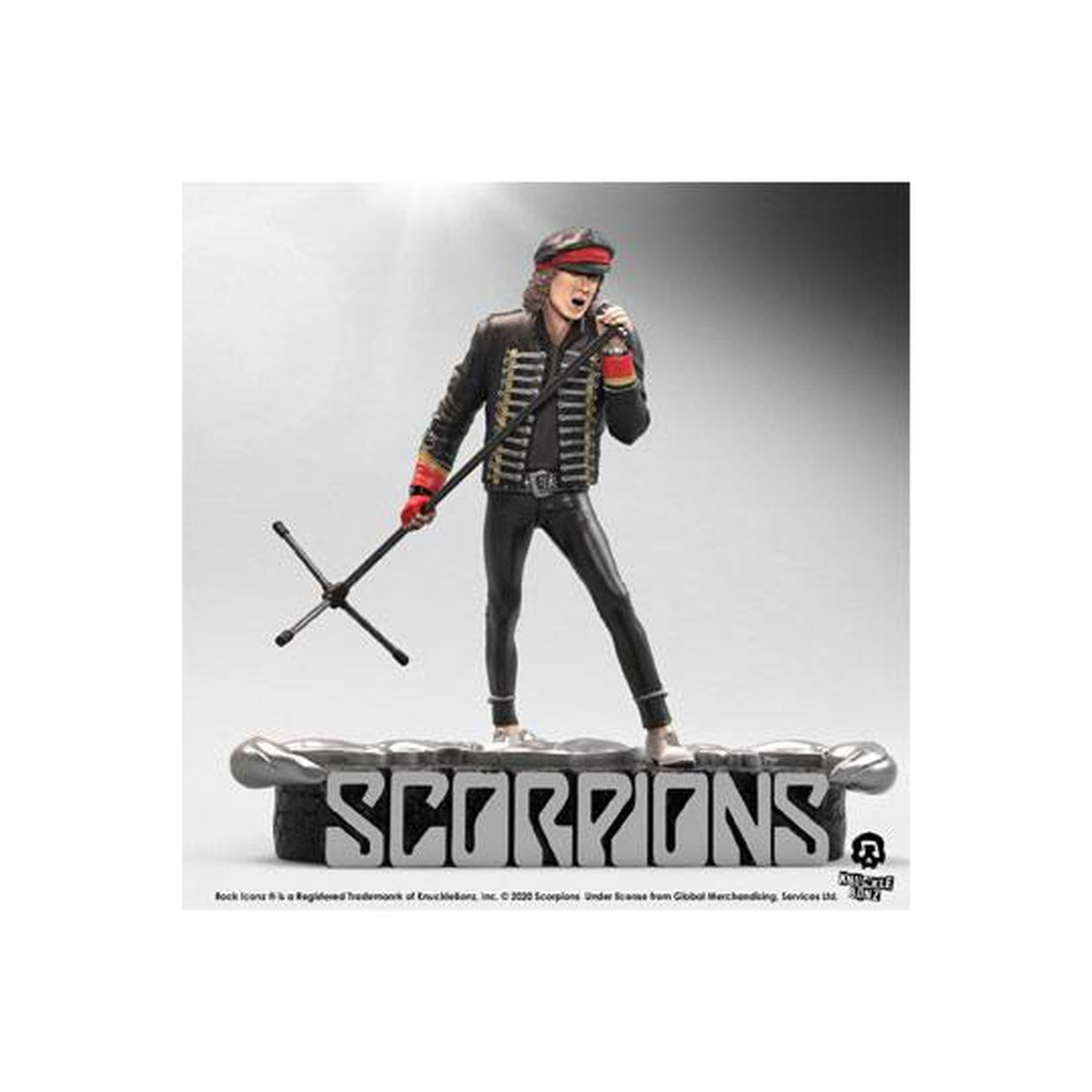 Imagen del producto Scorpions Rock Iconz Estatua Klaus Meine Edición Limitada 22 cm