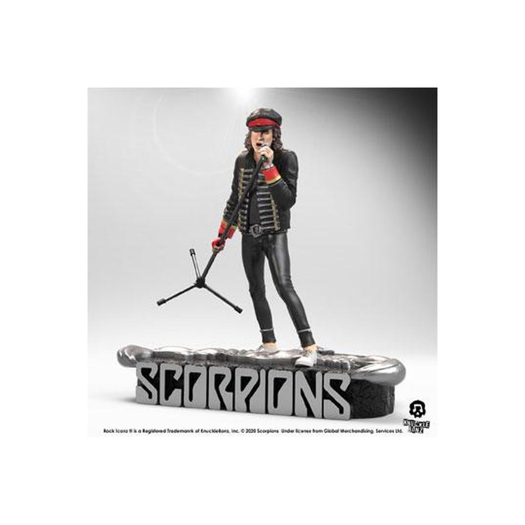 Imagen del producto Scorpions Rock Iconz Estatua Klaus Meine Edición Limitada 22 cm