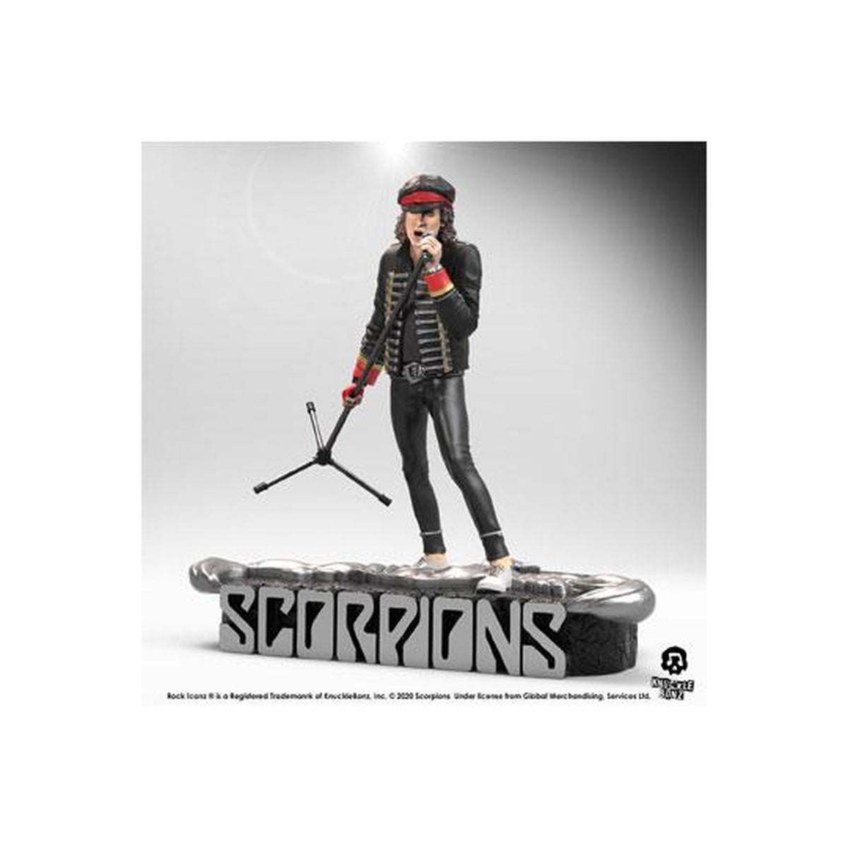 Imagen del producto Scorpions Rock Iconz Estatua Klaus Meine Edición Limitada 22 cm