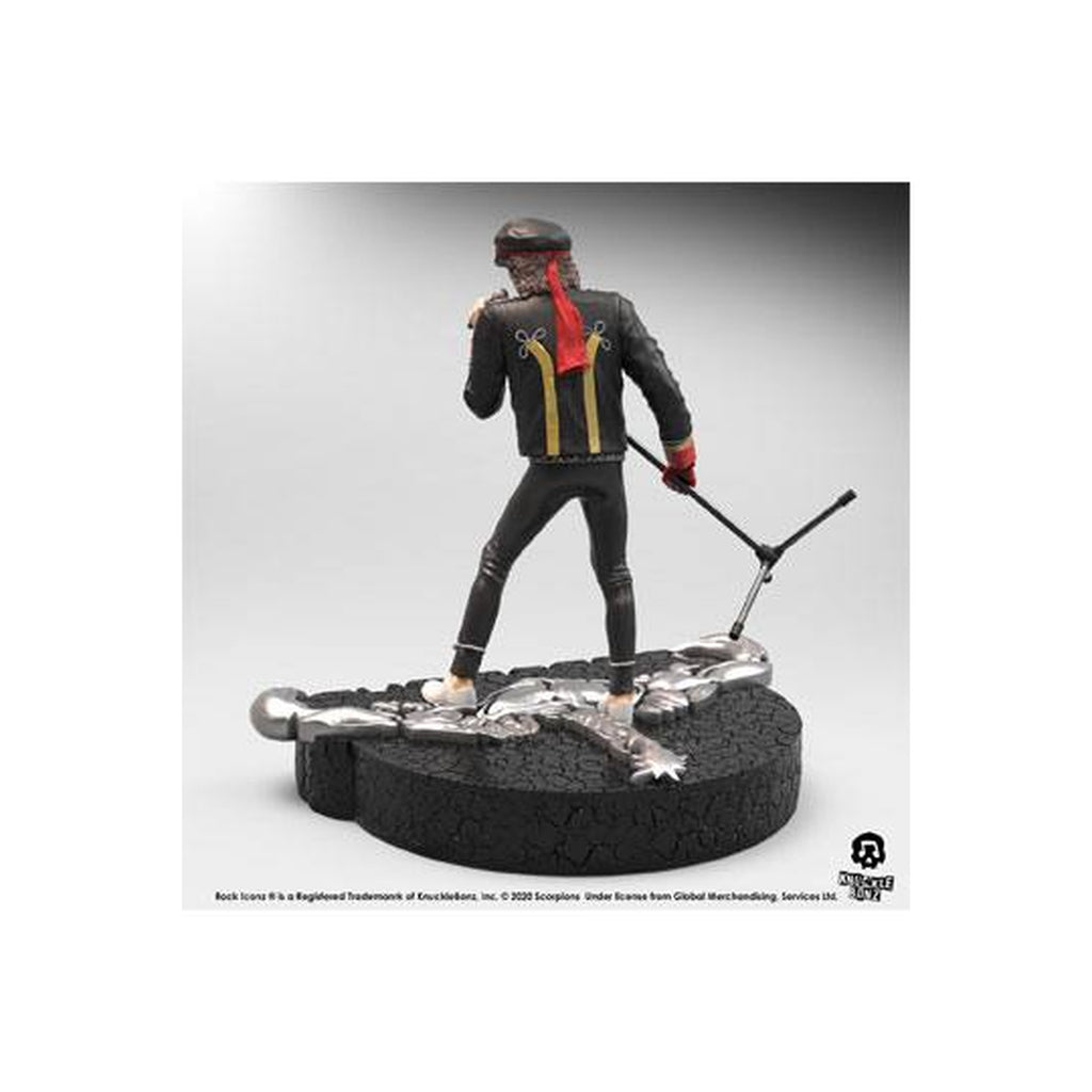 Imagen del producto Scorpions Rock Iconz Estatua Klaus Meine Edición Limitada 22 cm